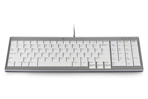 Buroservices Mobilier De Bureaux Standard Compact Keyboard A Compact Keyboard With A Numerical Keypad 1568984956 1