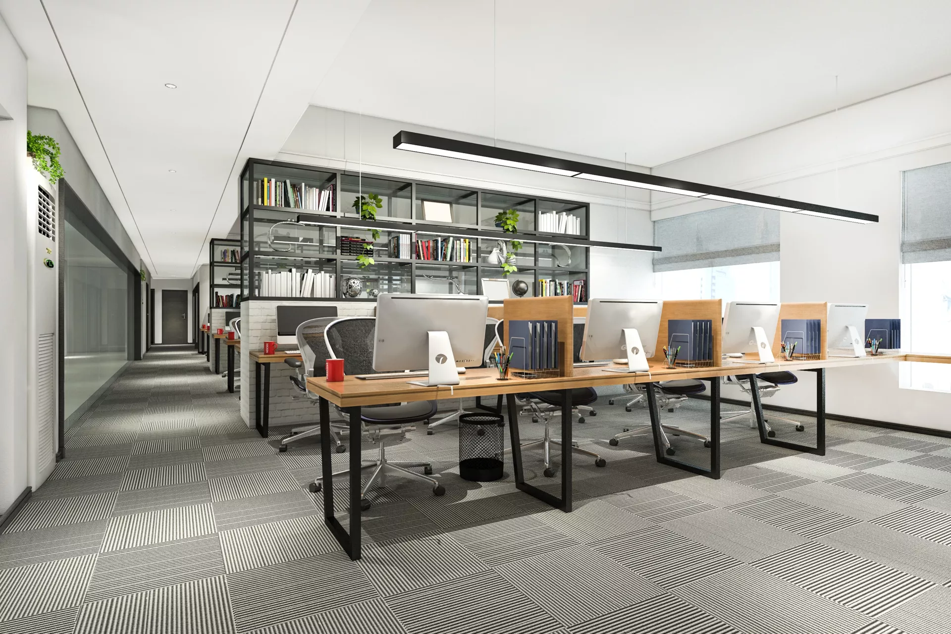 Buroservices Mobilier De Bureaux Reunion Affaires Rendu 3d Salle Travail Immeuble Bureaux