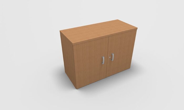 ARMOIRE HAUTEUR BUREAU PORTES BATTANTES OH SYS – Image 8