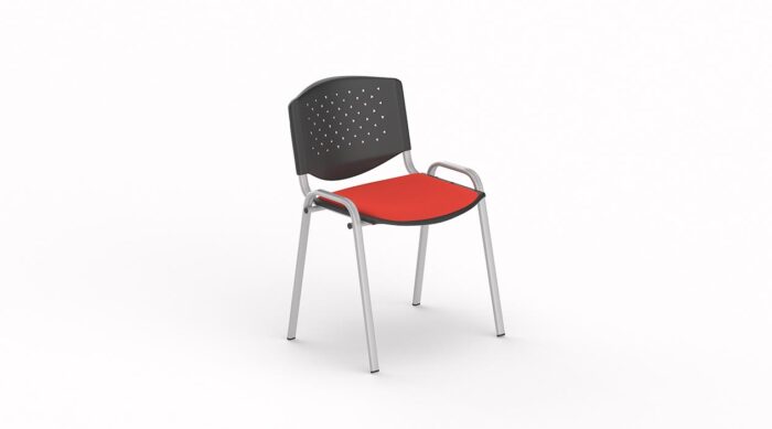 CHAISE ACCUEIL MARCO TINOS DOSSIER AJOURE/TISSU – Image 9