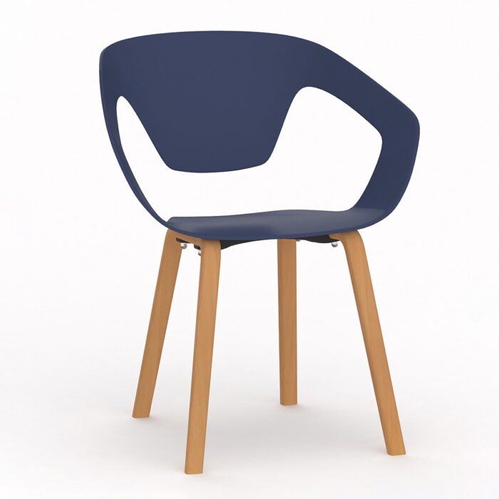 LOT DE 4 CHAISES LINER ACCUEIL NAXOS