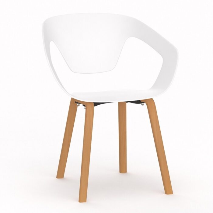 LOT DE 4 CHAISES LINER ACCUEIL NAXOS – Image 3