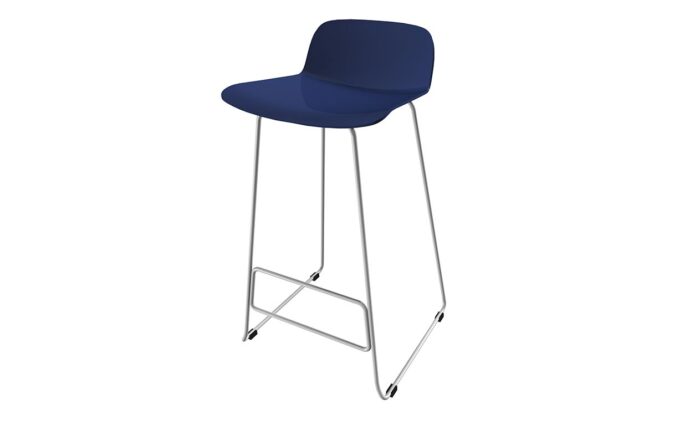 TABOURET NUT PIEDS METAL LOT DE 4