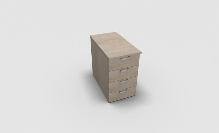 CAISSON HAUTEUR BUREAU 4 TIROIRS OH SYS NALOS – Image 3