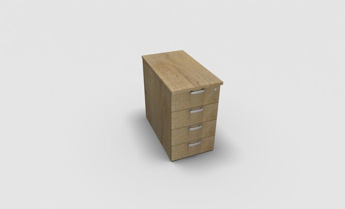 CAISSON HAUTEUR BUREAU 4 TIROIRS OH SYS NALOS – Image 5