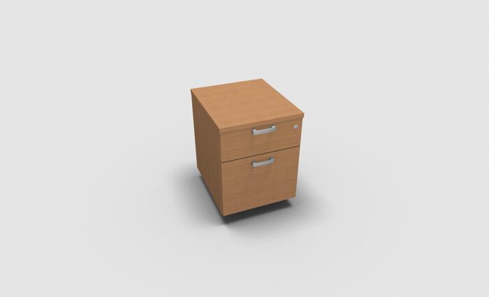 CAISSON ROULETTES 2 TIROIRS OH SYS NALOS – Image 2