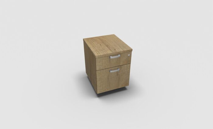 CAISSON ROULETTES 2 TIROIRS OH SYS NALOS – Image 5