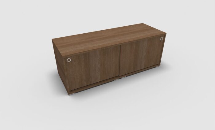 CRÉDENCE 2 PORTES COULISSANTES POUR BUREAU TAK IKARIE – Image 2