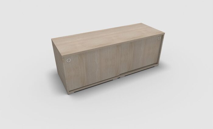CRÉDENCE 2 PORTES COULISSANTES POUR BUREAU TAK IKARIE – Image 5