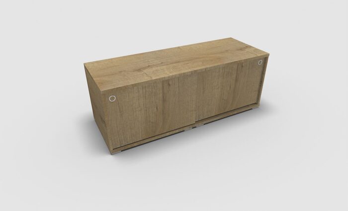 CRÉDENCE 2 PORTES COULISSANTES POUR BUREAU TAK IKARIE – Image 7