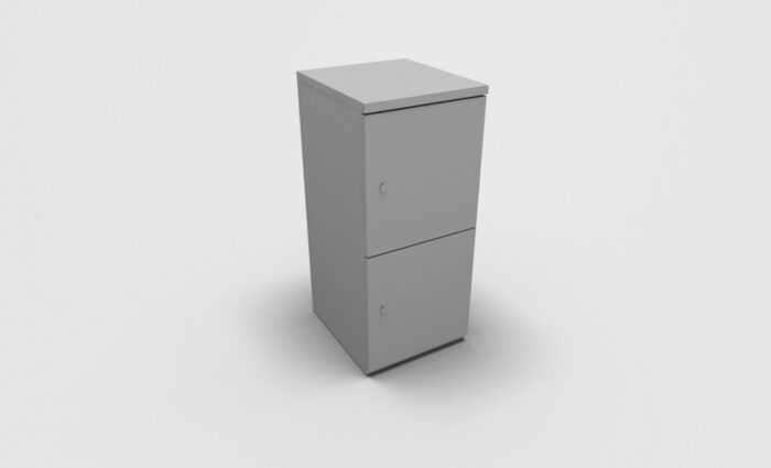 CASIER LOK ZANTE SANS FENTE COLONNE DE 2 – Image 2