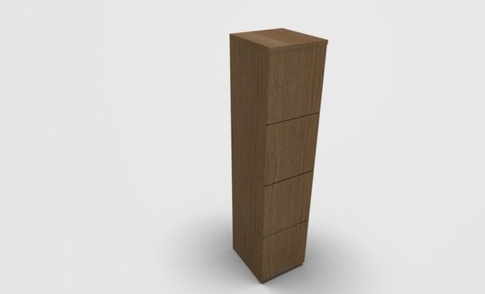 CASIER LOK ZANTE SANS FENTE COLONNE DE 4 – Image 4