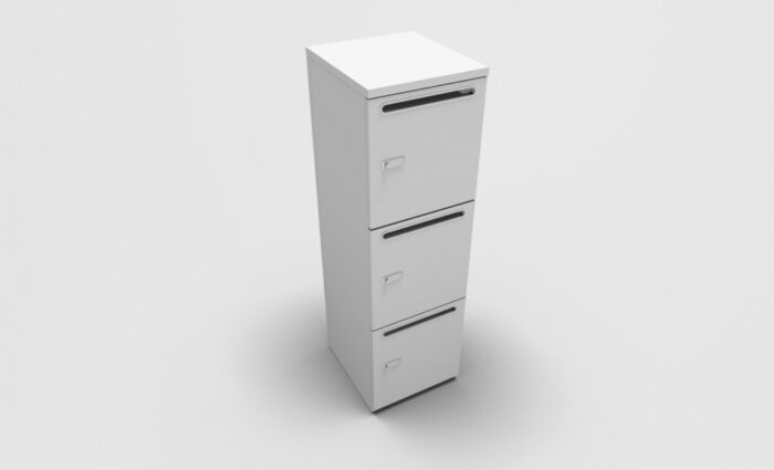 CASIER LOK ZANTE AVEC FENTE COLONNE DE 3 – Image 9