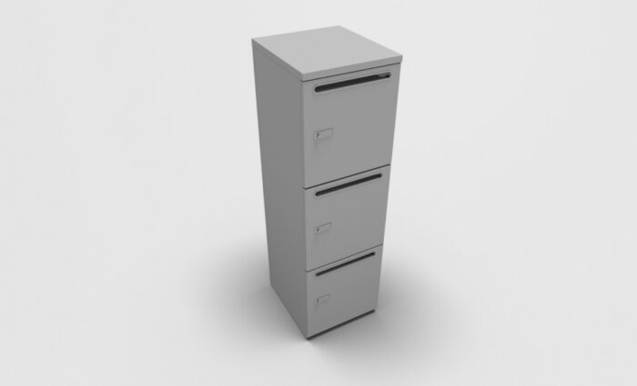 CASIER LOK ZANTE AVEC FENTE COLONNE DE 3 – Image 10