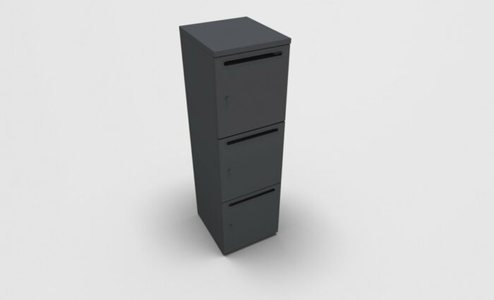 CASIER LOK ZANTE AVEC FENTE COLONNE DE 3 – Image 19
