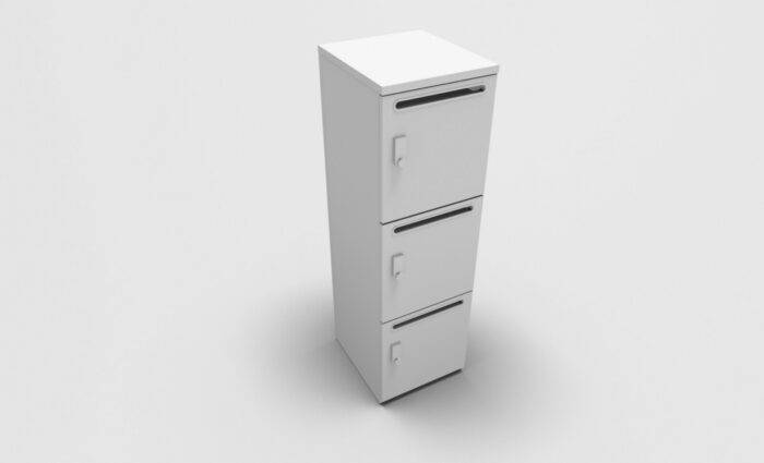 CASIER LOK ZANTE AVEC FENTE COLONNE DE 3 – Image 25