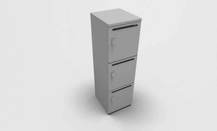 CASIER LOK ZANTE AVEC FENTE COLONNE DE 3 – Image 26