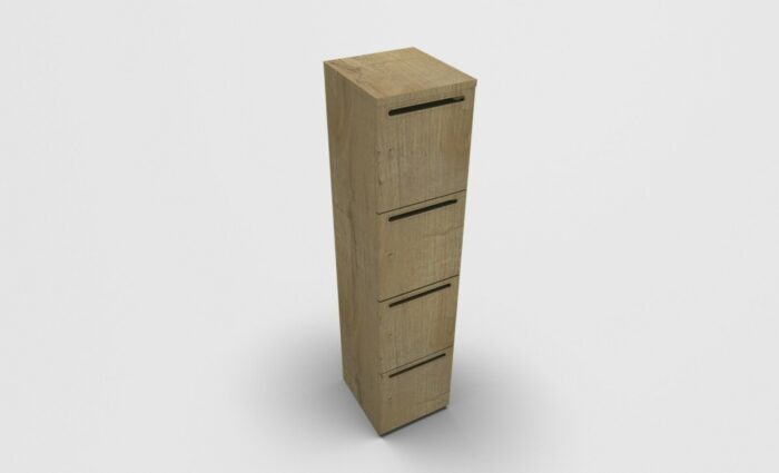 CASIER LOK ZANTE AVEC FENTE COLONNE DE 4 – Image 6