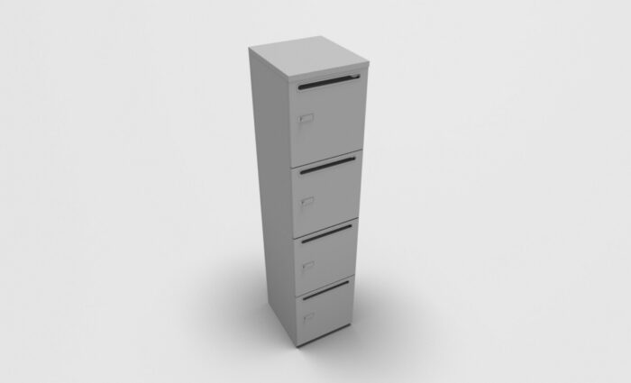 CASIER LOK ZANTE AVEC FENTE COLONNE DE 4 – Image 10