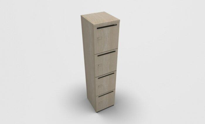 CASIER LOK ZANTE AVEC FENTE COLONNE DE 4 – Image 13