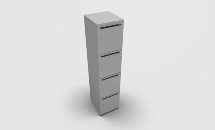 CASIER LOK ZANTE AVEC FENTE COLONNE DE 4 – Image 18