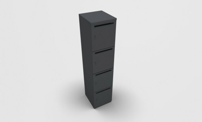 CASIER LOK ZANTE AVEC FENTE COLONNE DE 4 – Image 19