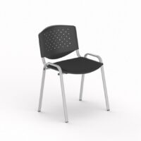 CHAISE ACCUEIL MARCO TINOS DOSSIER AJOURE/TISSU – Image 5