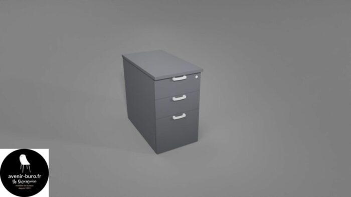 CAISSON HAUTEUR BUREAU 3 TIROIRS OH SYS NALOS – Image 12