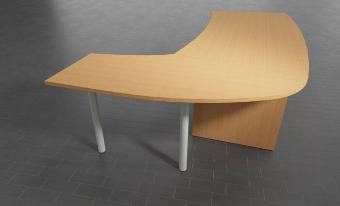 RETOUR DROIT POUR BUREAU DIRECTION TONO SIMPLE – Image 8