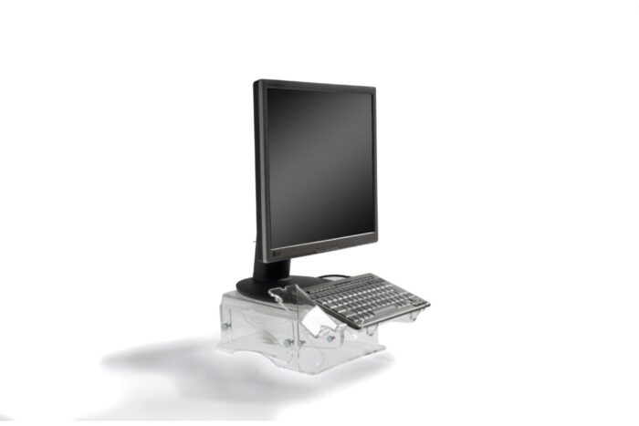 SUPPORT ECRAN ERGONOMIQUE BAKKER Q-DESKMANAGER150 – Image 2