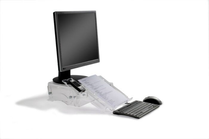 SUPPORT ECRAN ERGONOMIQUE BAKKER Q-DESKMANAGER150 – Image 3