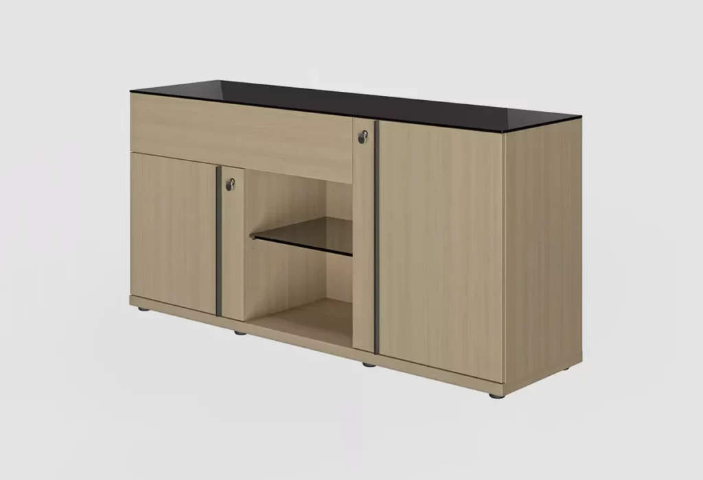 Buroservices Distributeur De Mobilier De Bureau Professionnel A Agen 04 Credence E MOTION 2 Portes 2 1