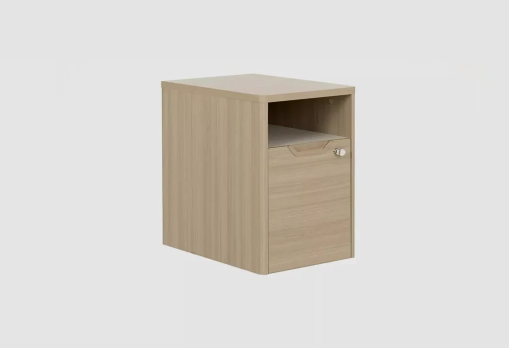 Buroservices Distributeur De Mobilier De Bureau Professionnel A Agen 05 Caisson Mobile ABSOLU 1 Tiroir 1 Niche 1 1